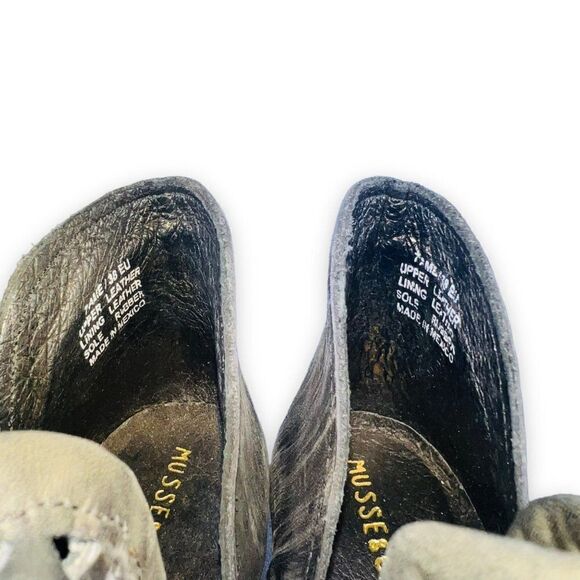 Musse & Cloud Network Perf Ankle Bootie Distressed Black Women's 7 - Picture 11 of 11